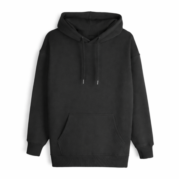 haft LETNIA BLUZA CZARNA OVERSIZE DAMSKA