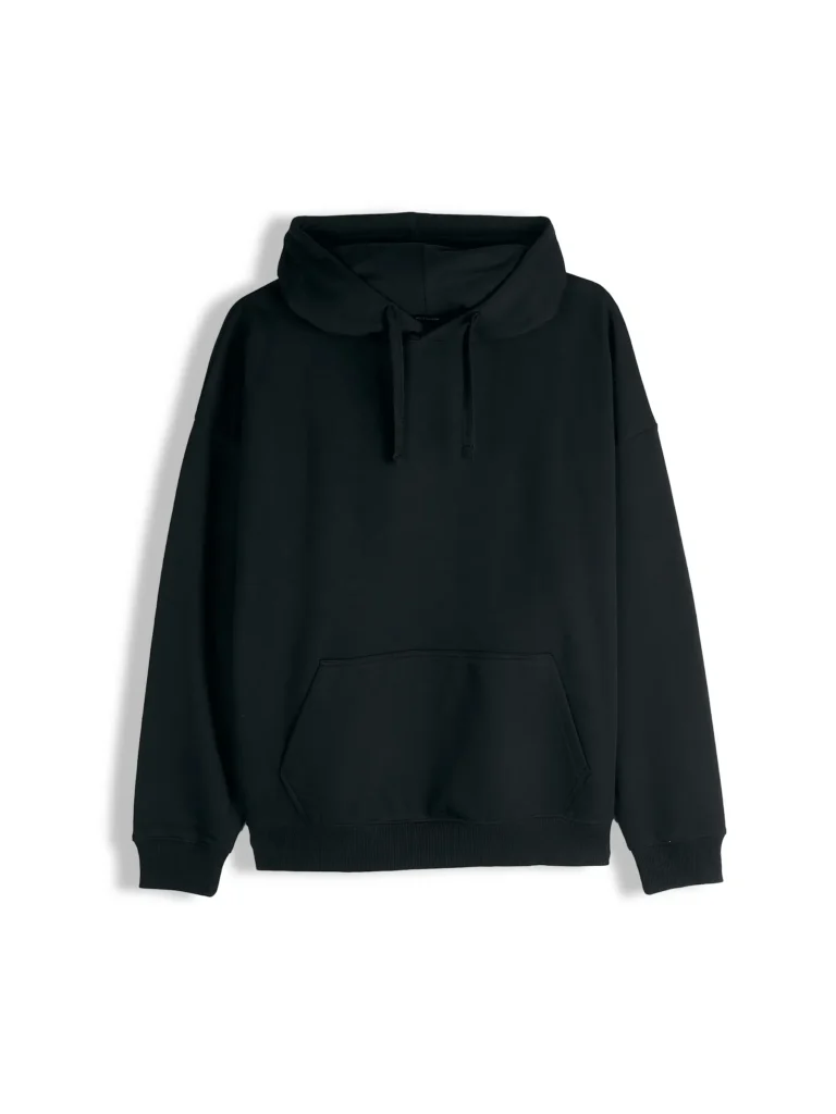 haft LETNIA BLUZA CZARNA OVERSIZE